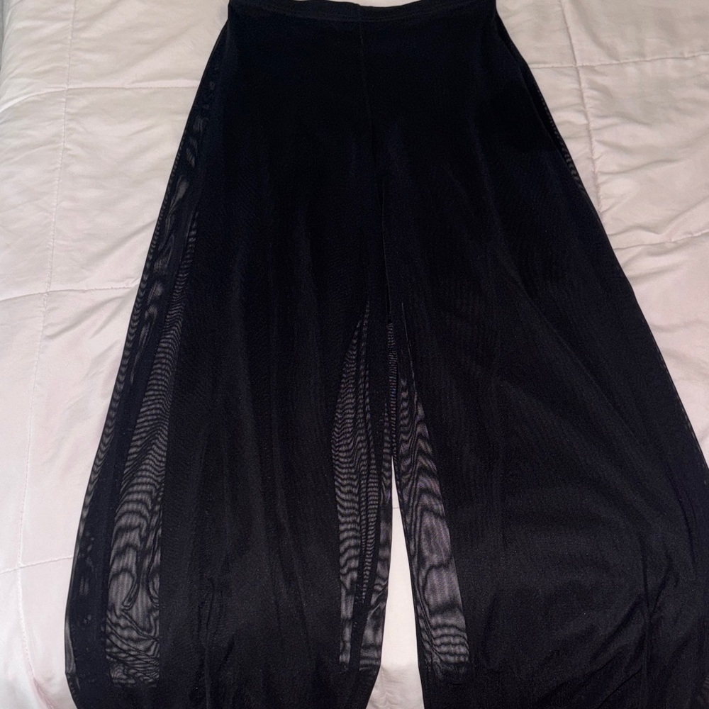 Tadashi Shoji Neiman Marcus Black Straight Leg Pants